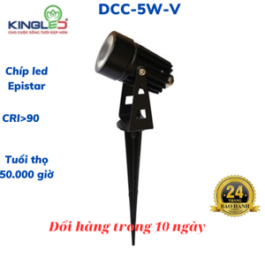 Đèn cắm cỏ kingled 5w DCC-5-V