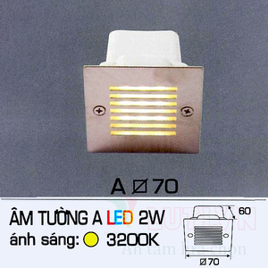 Đèn cầu thang Anfaco AFC-ATA-2W