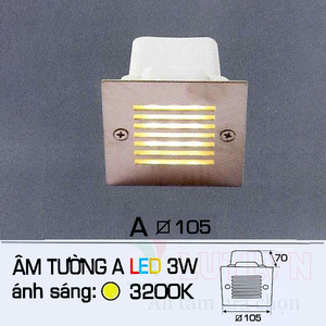 Đèn cầu thang Anfaco AFC-ATA-3W