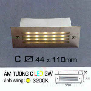 Đèn cầu thang Anfaco AFC-ATC-2W