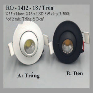 Đèn chiếu điểm RO-1412-18