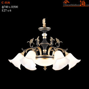 Đèn chùm C 11/6
