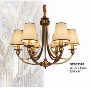 Đèn chùm cao cấp decor nhà hàng, khách sạn DC9033T6