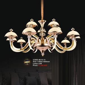 Đèn chùm cao cấp decor phòng khách  9016-15