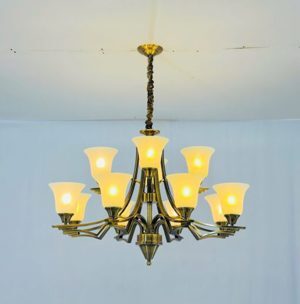Đèn chùm chao thủy tinh DC9209T12