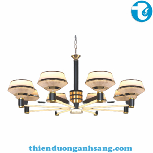 Đèn chùm  chao thủy tinh NC 9268/8