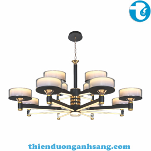 Đèn chùm chao thủy tinh NC 9270/8+4