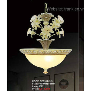 Đèn chùm chao thủy tinh PE0512/1-3