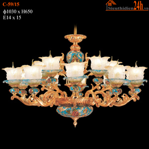 Đèn chùm cổ điển C-59/15