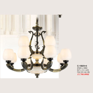 Đèn chùm cổ điển hợp kim  C-155/8