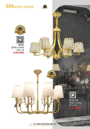 Đèn chùm DC21