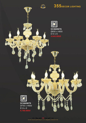 Đèn chùm DC86096T8