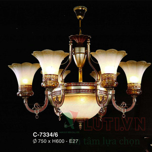 Đèn chùm đơn giản C-7334/6