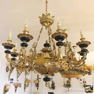 Đèn chùm đồng 1248-9