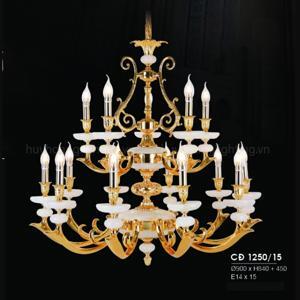 Đèn chùm đồng CĐ 1250/15