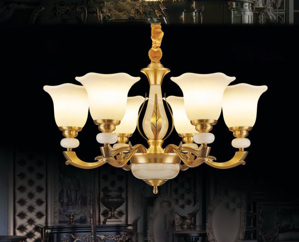Đèn chùm đồng CĐ 7061/6