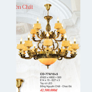 Đèn chùm đồng CD-774/10+5