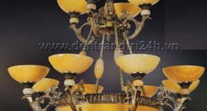 Đèn chùm đồng CĐ1132/8+4