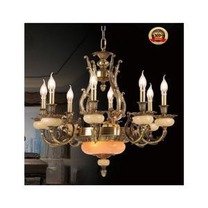Đèn chùm đồng cổ điển 1256/8