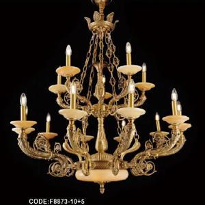 Đèn chùm đồng F8873-10+5