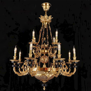 Đèn chùm đồng nến 1248/18