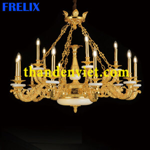 Đèn chùm đồng Sliter F8887-10+5