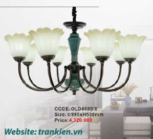 Đèn chùm hoa cẩm quỳ OLD8089/8