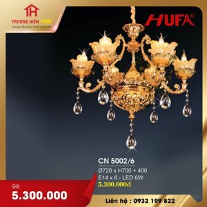 Đèn chùm nến HUFA CN 5002/6