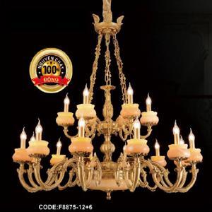 Đèn chùm nến thông tầng F8875-12+6