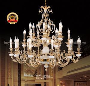 Đèn chùm nến trang trí cao cấp 1254/18+6