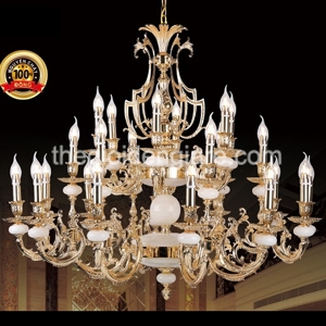 Đèn chùm nến trang trí cao cấp 1254/18+6