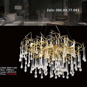 Đèn Chùm Pha Lê B8011-800