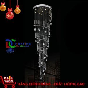 Đèn chùm pha lê cao cấp decor nhà hàng, khách sạn 8008-1000