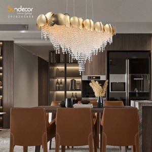 Đèn chùm Pha Lê cao cấp Phòng khách GP105PL-1200