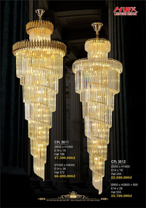 Đèn chùm Pha Lê CFL-3511