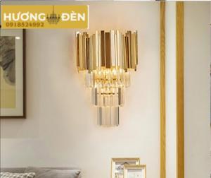 Đèn tường pha lê gold B17