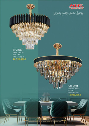 Đèn chùm pha lê Hufa CFL 2233/600