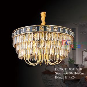 Đèn chùm pha lê kiểu dáng sang trọng 8011-950