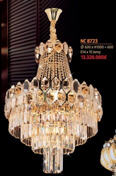 Đèn chùm pha lê NC 8723