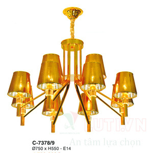 Đèn chùm pha lê nến C-7378/9