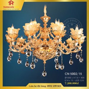 Đèn chùm pha lê nến CN5002/15