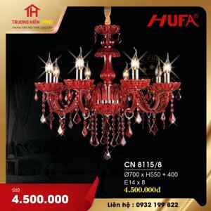 Đèn chùm pha lê nến CN8115/8