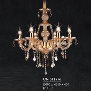 Đèn chùm pha lê nến CN8117/6