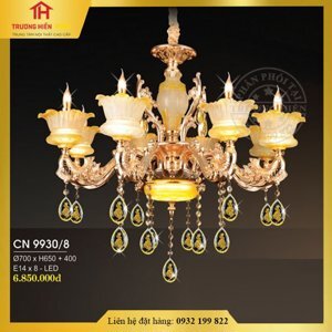 Đèn chùm pha lê nến CN9930/8