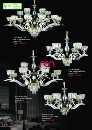 Đèn chùm Slister 8519/12