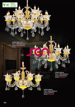 Đèn chùm Slister 8603/10+5