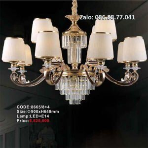 Đèn chùm Slister 8665/8+4