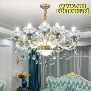 Đèn chùm tân cổ Điển Pha Lê 8271-15