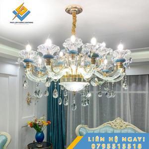 Đèn chùm tân cổ Điển Pha Lê 8271-15