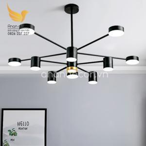 Đèn chùm thả hiện đại thân đen TL-YY16